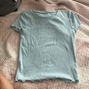 Blue Hollister shirt